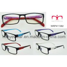 Neue Art- und Weiseplastik Eyewear Etewearframe optischer Rahmen (WRP411382)